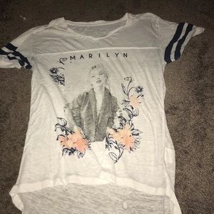 Sheer Marilyn Monroe shirt